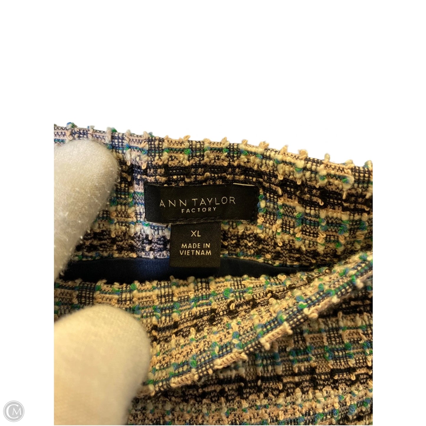 Skirt Midi By Ann Taylor In Multi-colored, Size: Xl