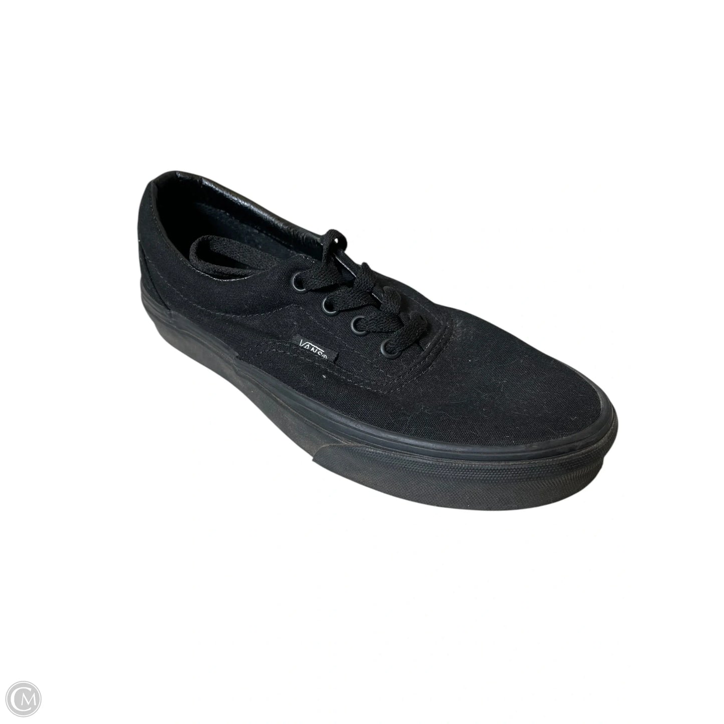 Shoes Flats By Vans In Black, Size: 7