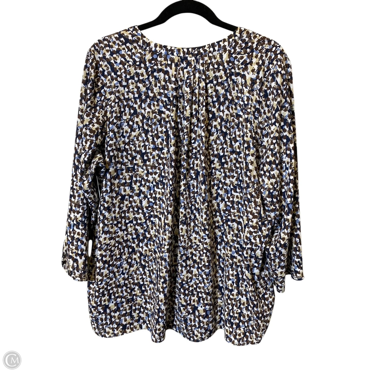 Top Long Sleeve By Clothes Mentor In Multi-colored, Size: Xl
