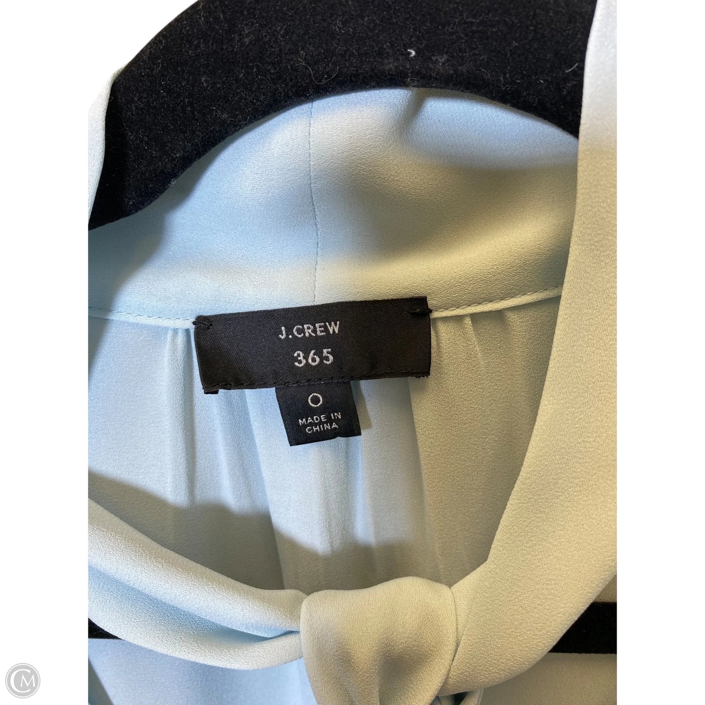 Top Long Sleeve By J. Crew In Blue, Size: S