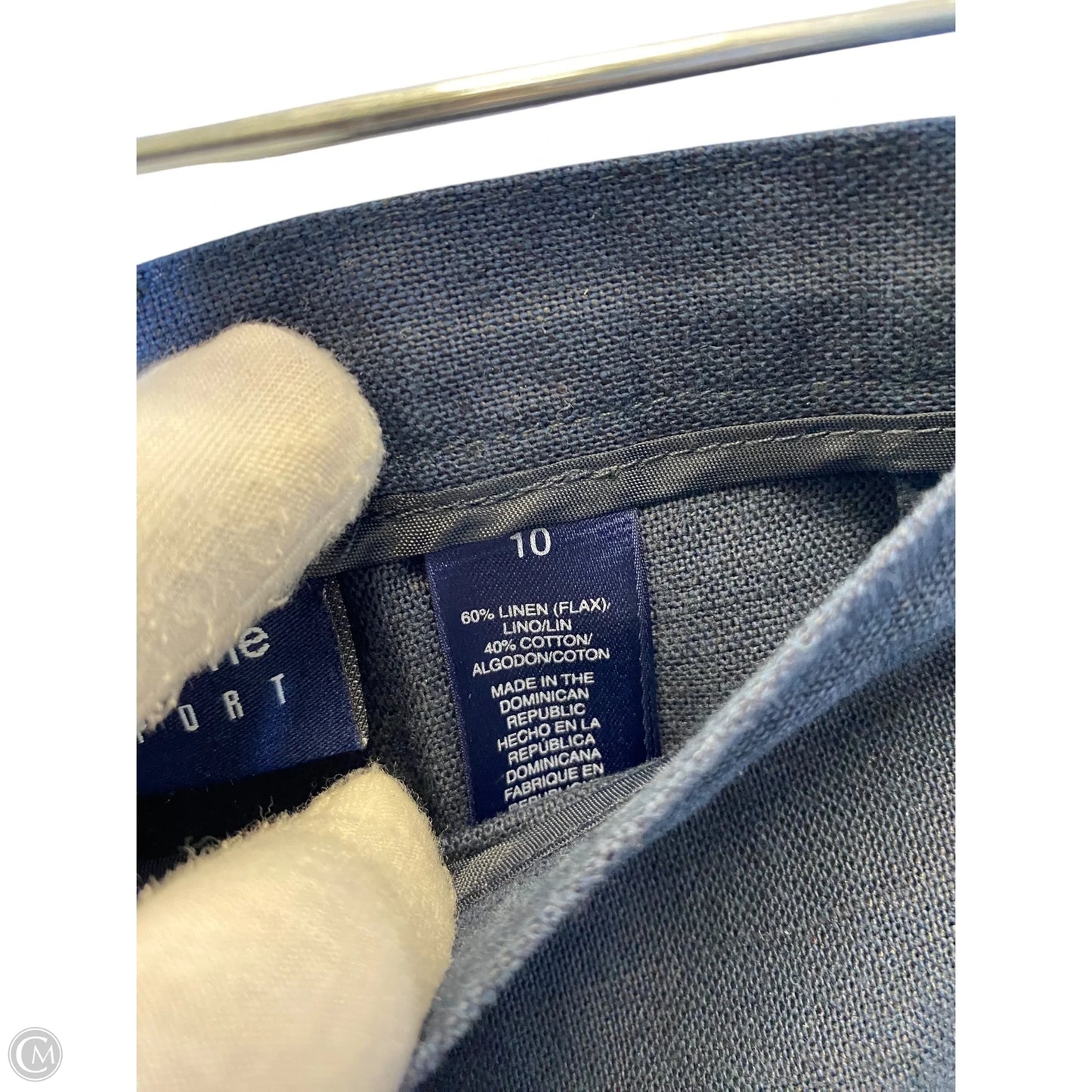 Shorts By Liz Claiborne In Navy, Size: 10