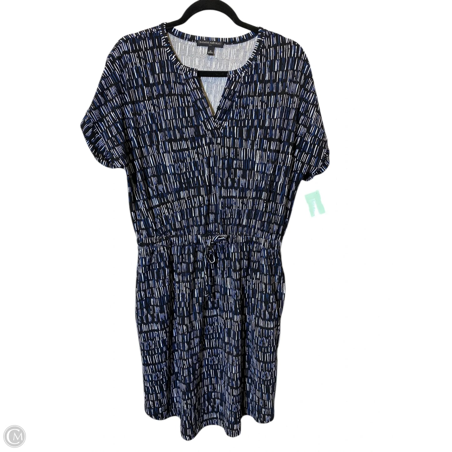 Dress Casual Midi By Banana Republic In Multi-colored, Size: M