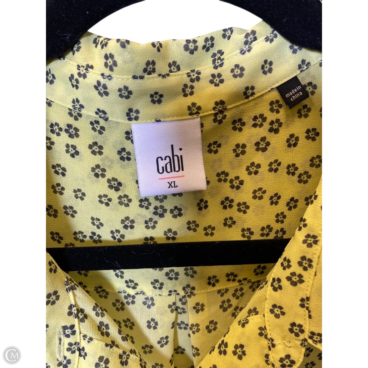 Top Sleeveless By Cabi In Multi-colored, Size: Xl