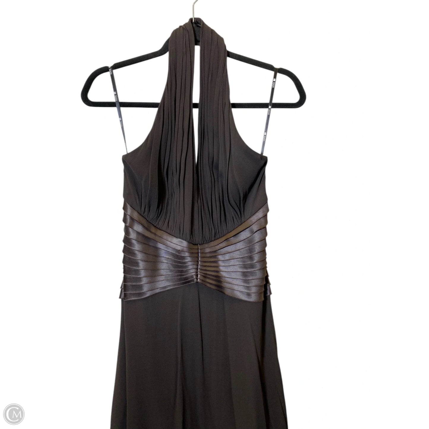 Dress Casual Midi By Clothes Mentor In Brown, Size: L