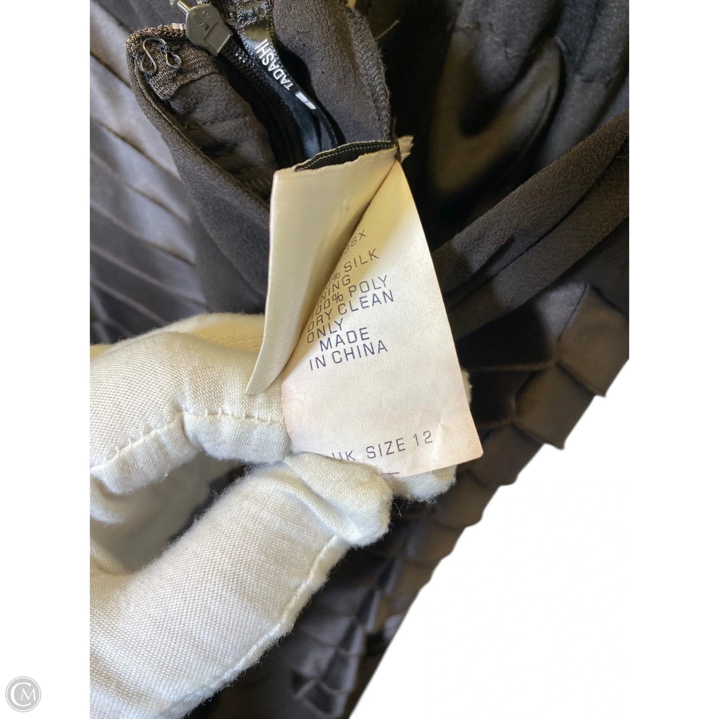 Dress Casual Midi By Clothes Mentor In Brown, Size: L