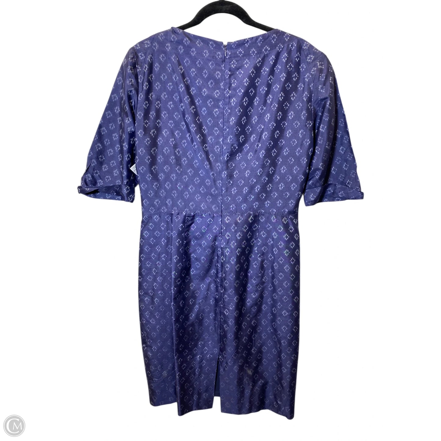 Dress Casual Midi By Etcetra In Navy, Size: M