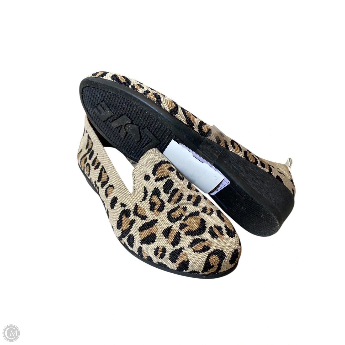 Shoes Flats By Clothes Mentor In Animal Print, Size: 6