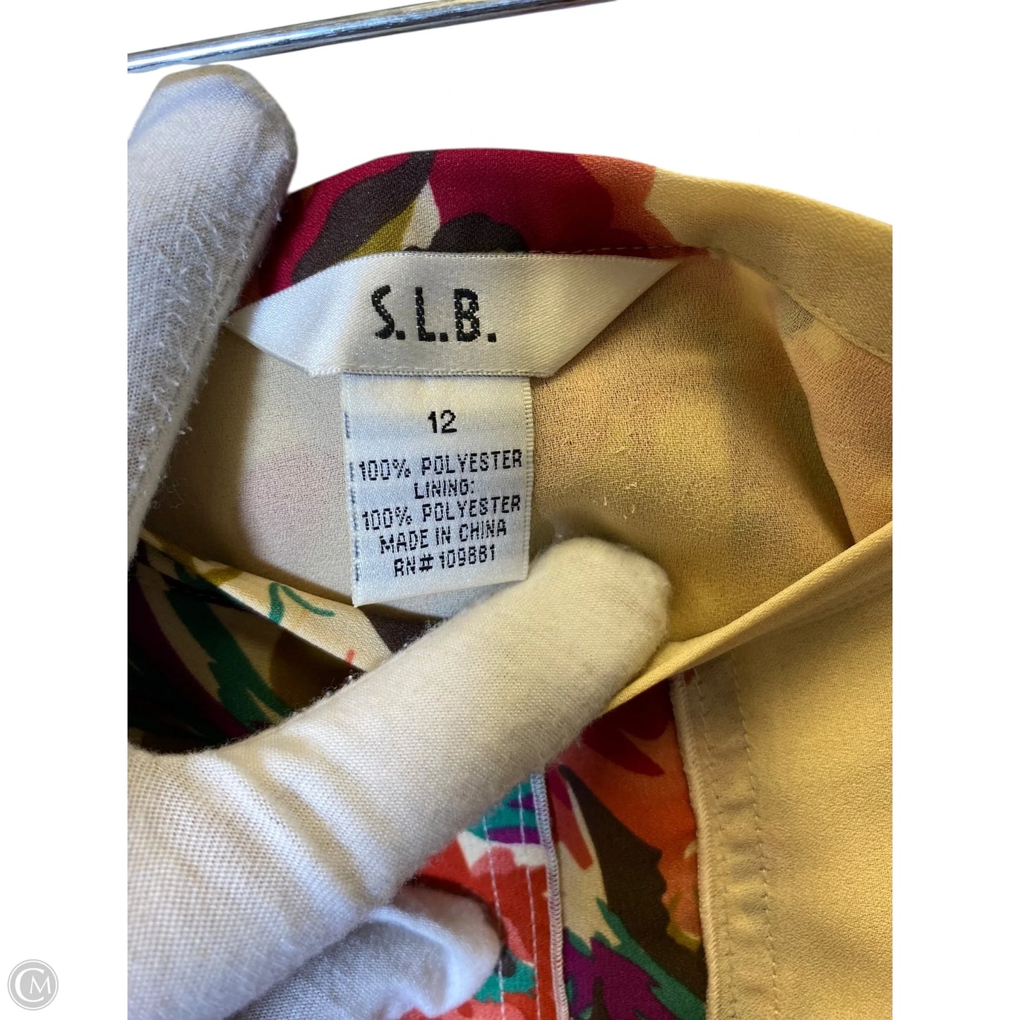 Skirt Midi By Clothes Mentor In Floral Print, Size: L