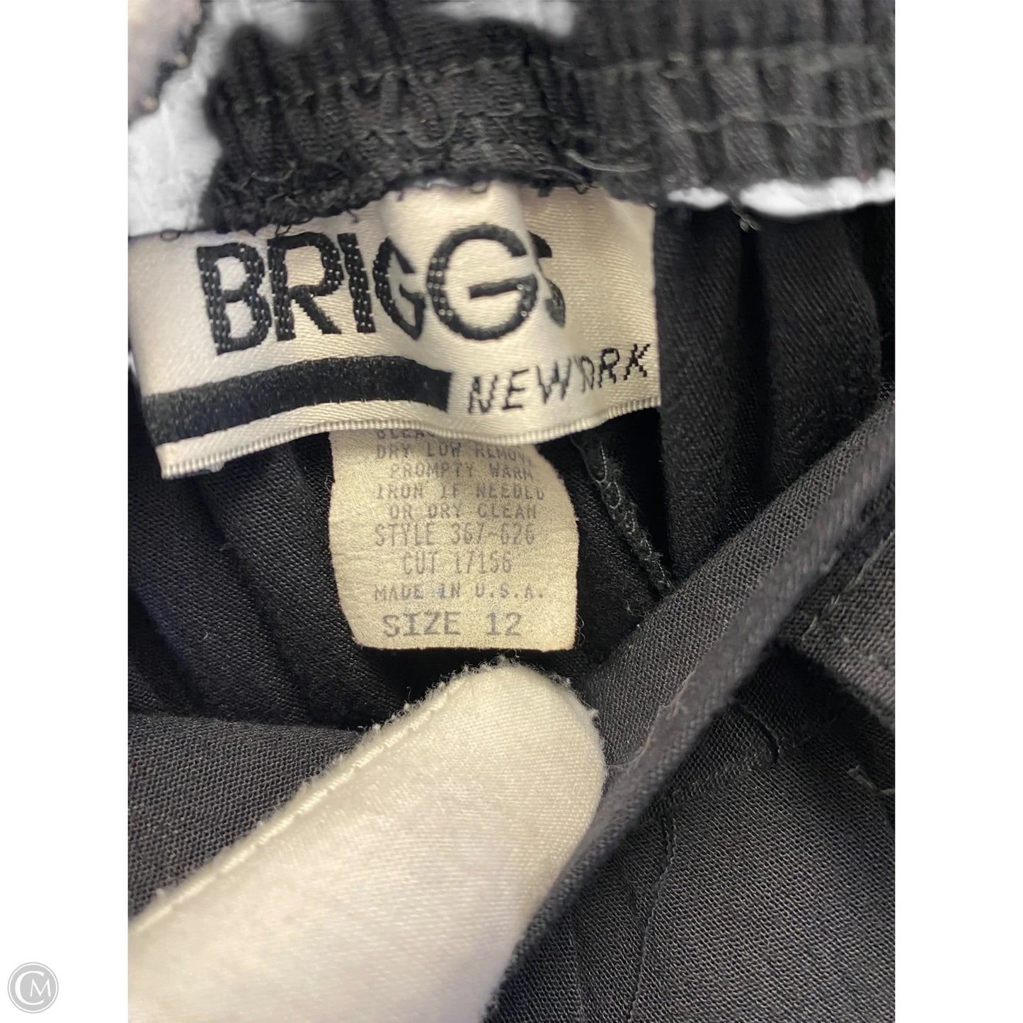 Skirt Maxi By Briggs In Black, Size: L