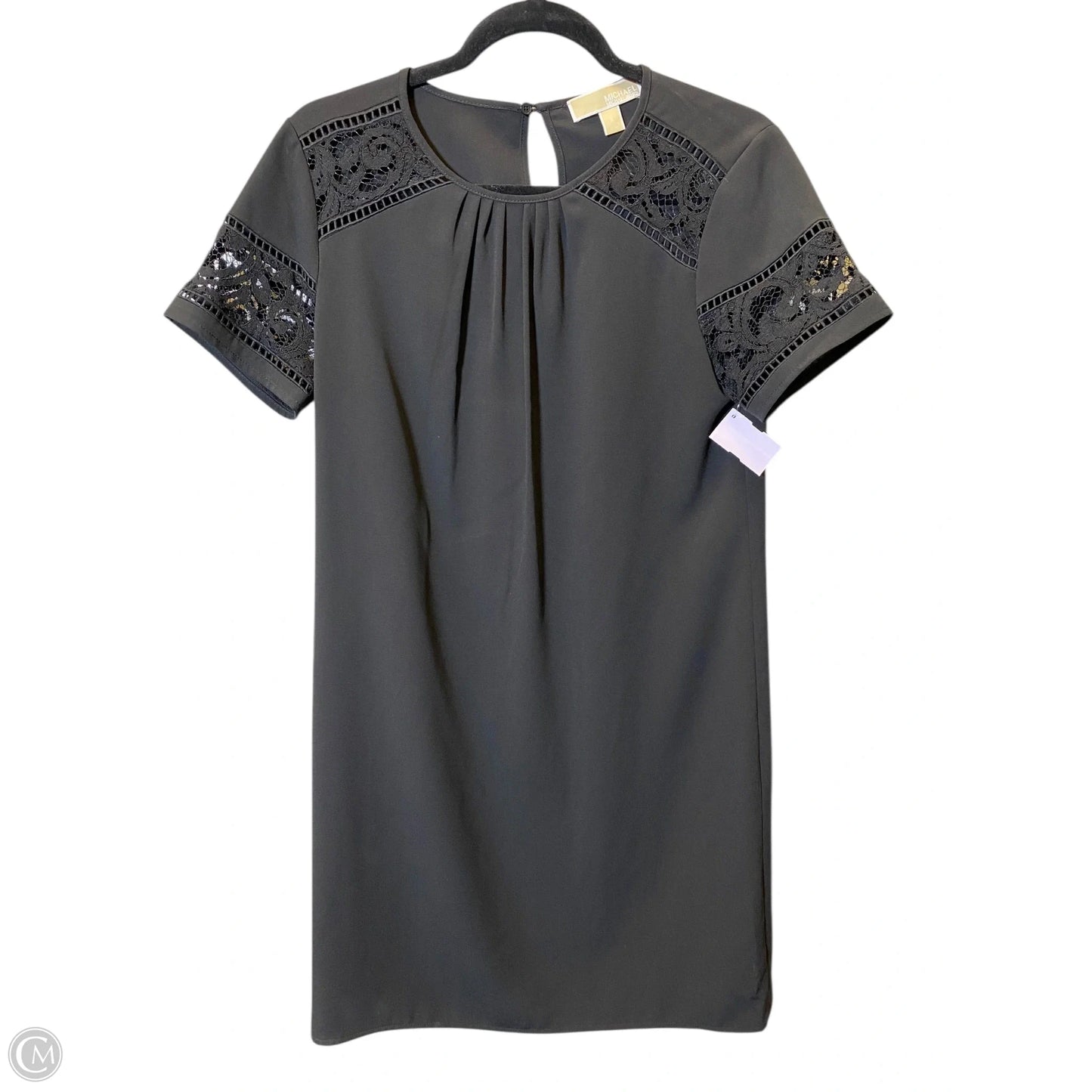 Dress Casual Midi By Michael By Michael Kors In Black, Size: S