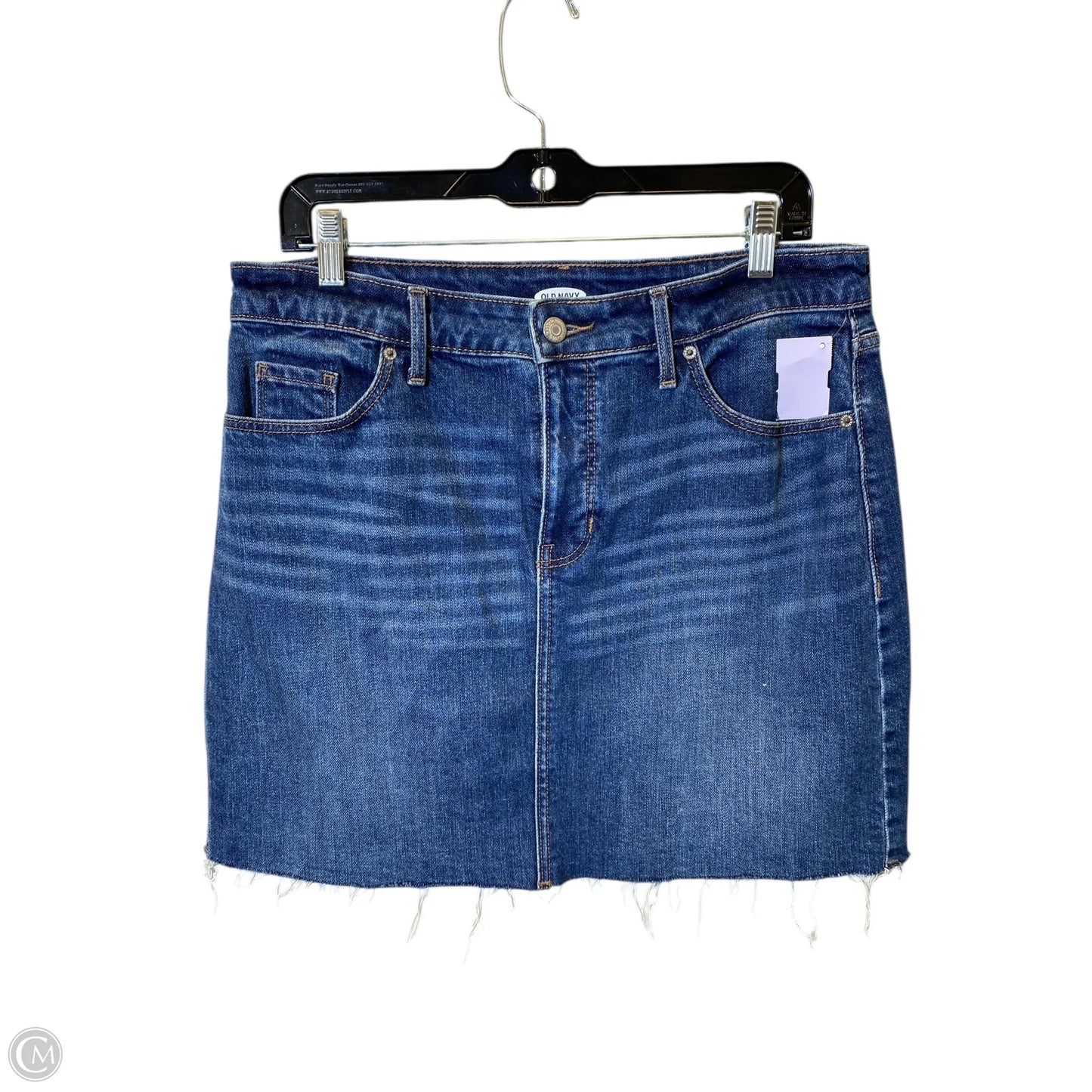 Skirt Mini & Short By Old Navy In Blue Denim, Size: 10