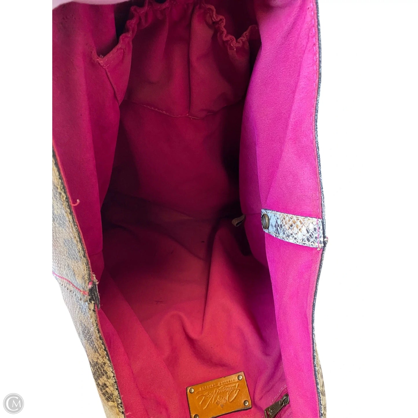 Tote Designer By Patricia Nash, Size: Large