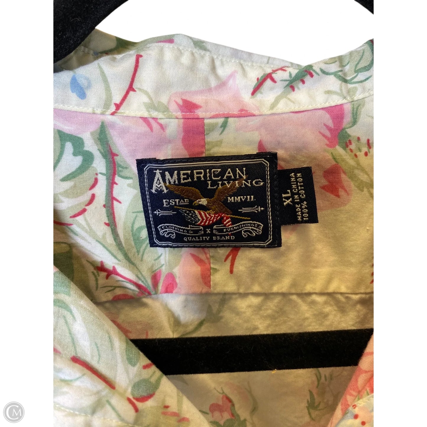 Top Long Sleeve By Clothes Mentor In Floral Print, Size: Xl