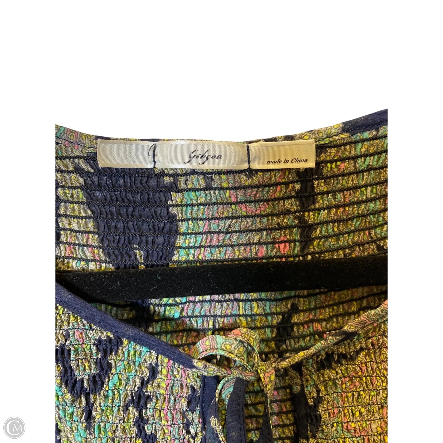 Top Long Sleeve By Gibson In Multi-colored, Size: S