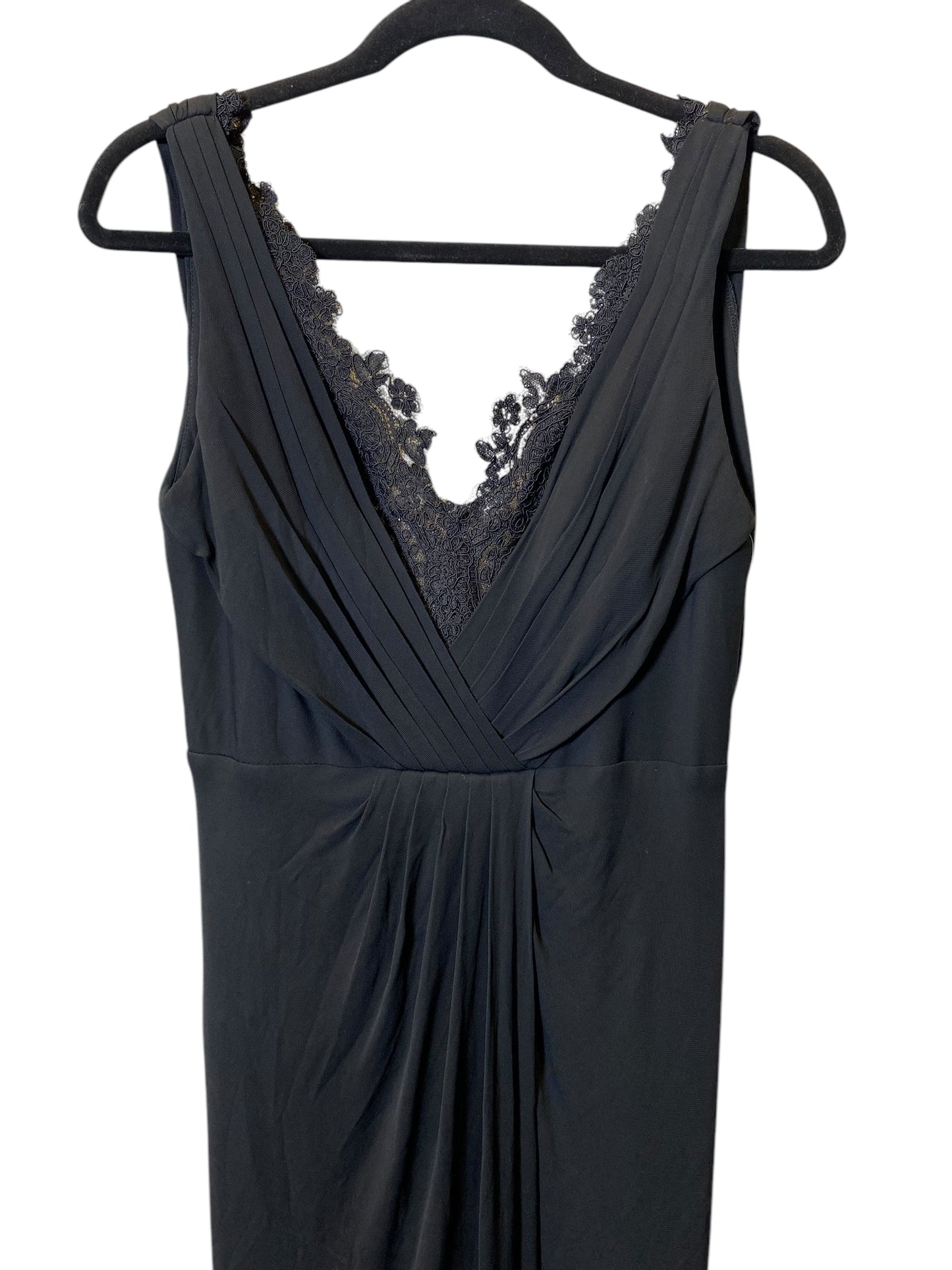 Dress Party Long By Ml Monique Lhuillier In Black, Size: 8