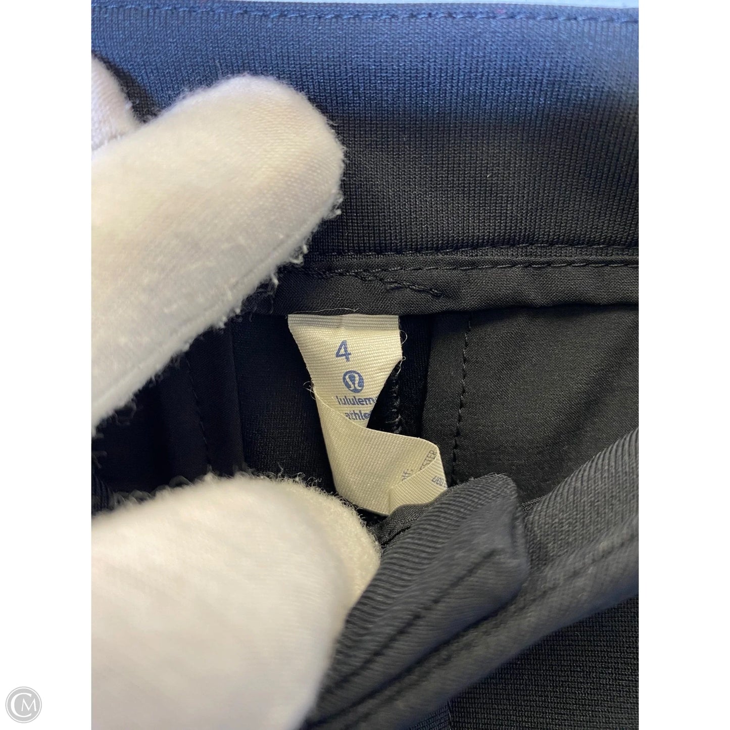 Athletic Shorts By Lululemon In Black, Size: 4