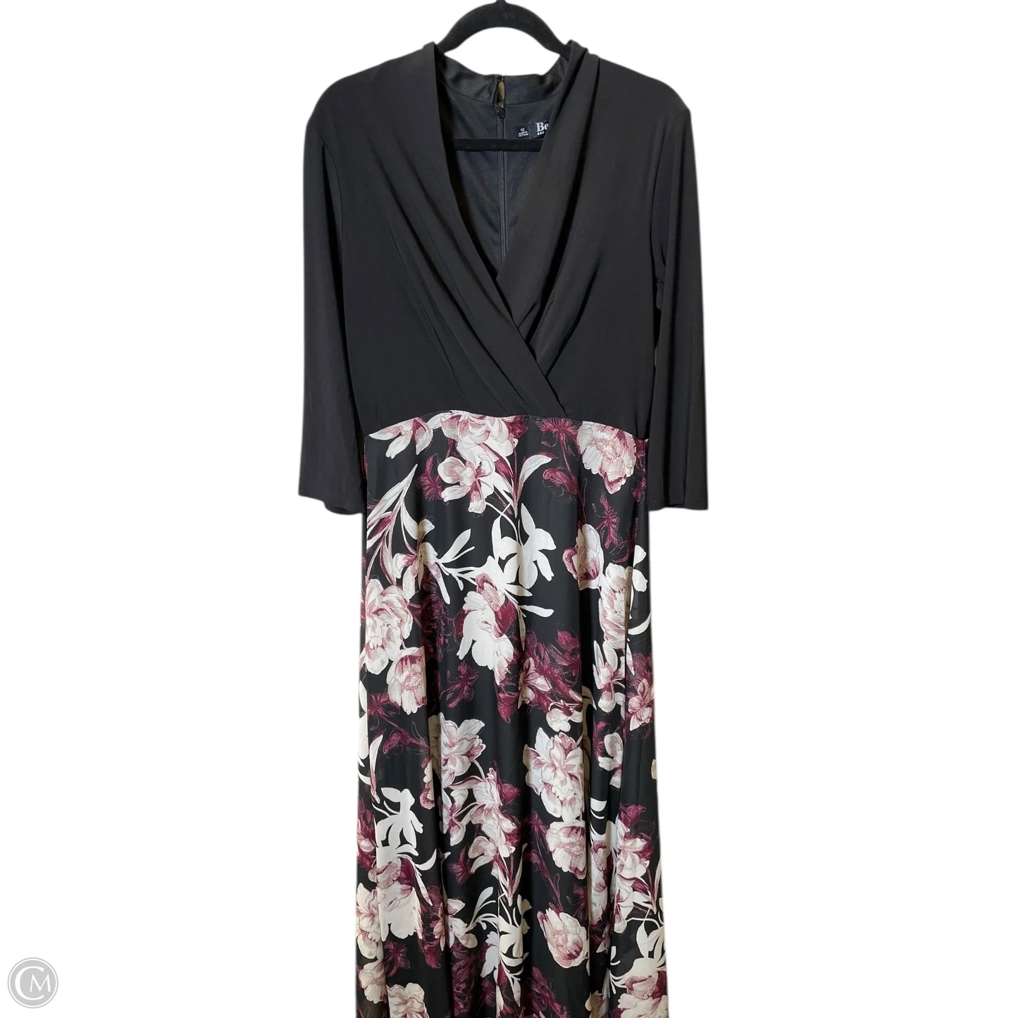 Dress Casual Maxi By Clothes Mentor In Floral Print, Size: L