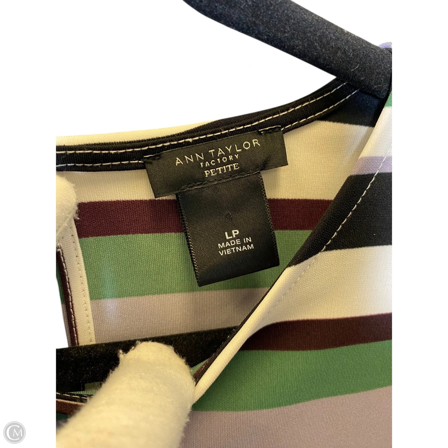 Top Sleeveless By Ann Taylor In Multi-colored, Size: Lp