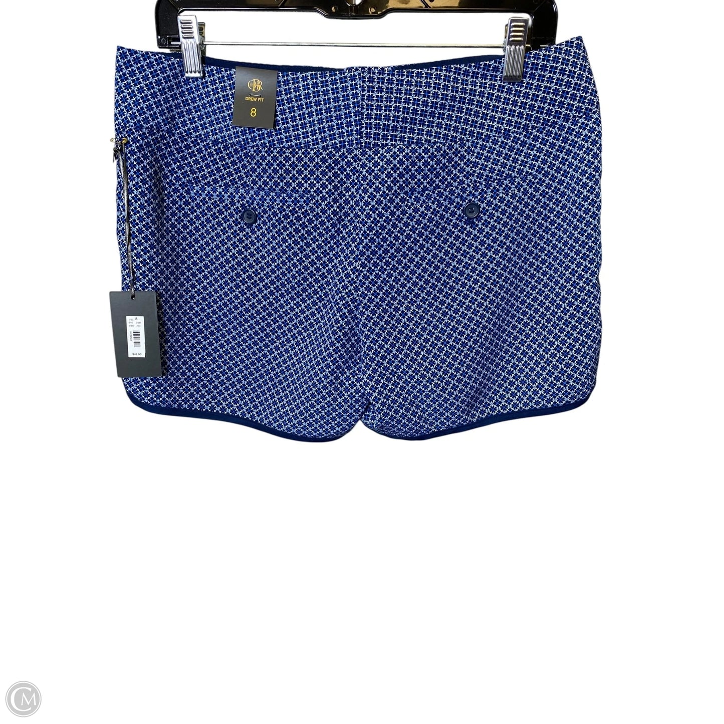 Shorts By Outback Red In Blue & White, Size: M