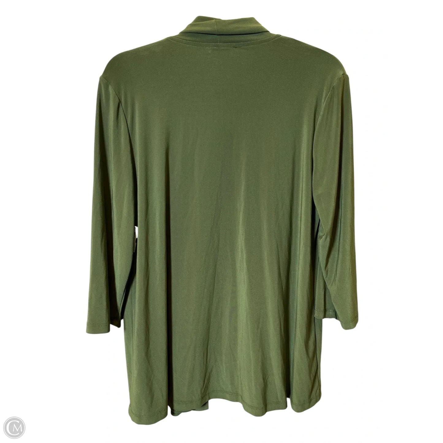 Cardigan By Clothes Mentor In Green, Size: M