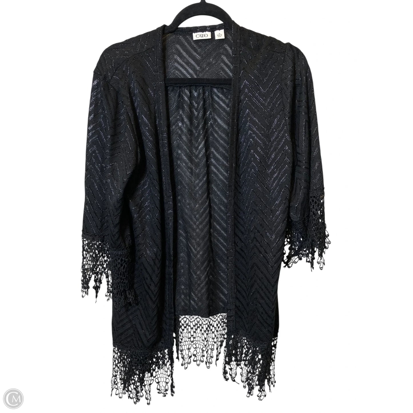 Cardigan By Cato In Black, Size: M