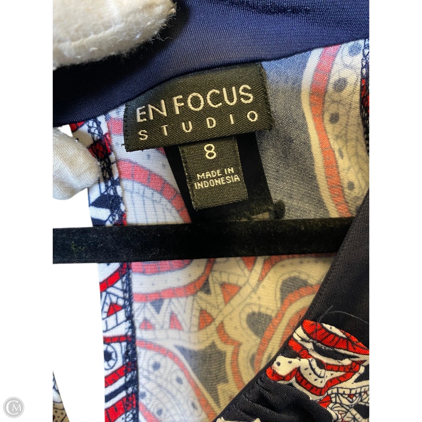 Dress Casual Midi By Enfocus In Multi-colored, Size: M