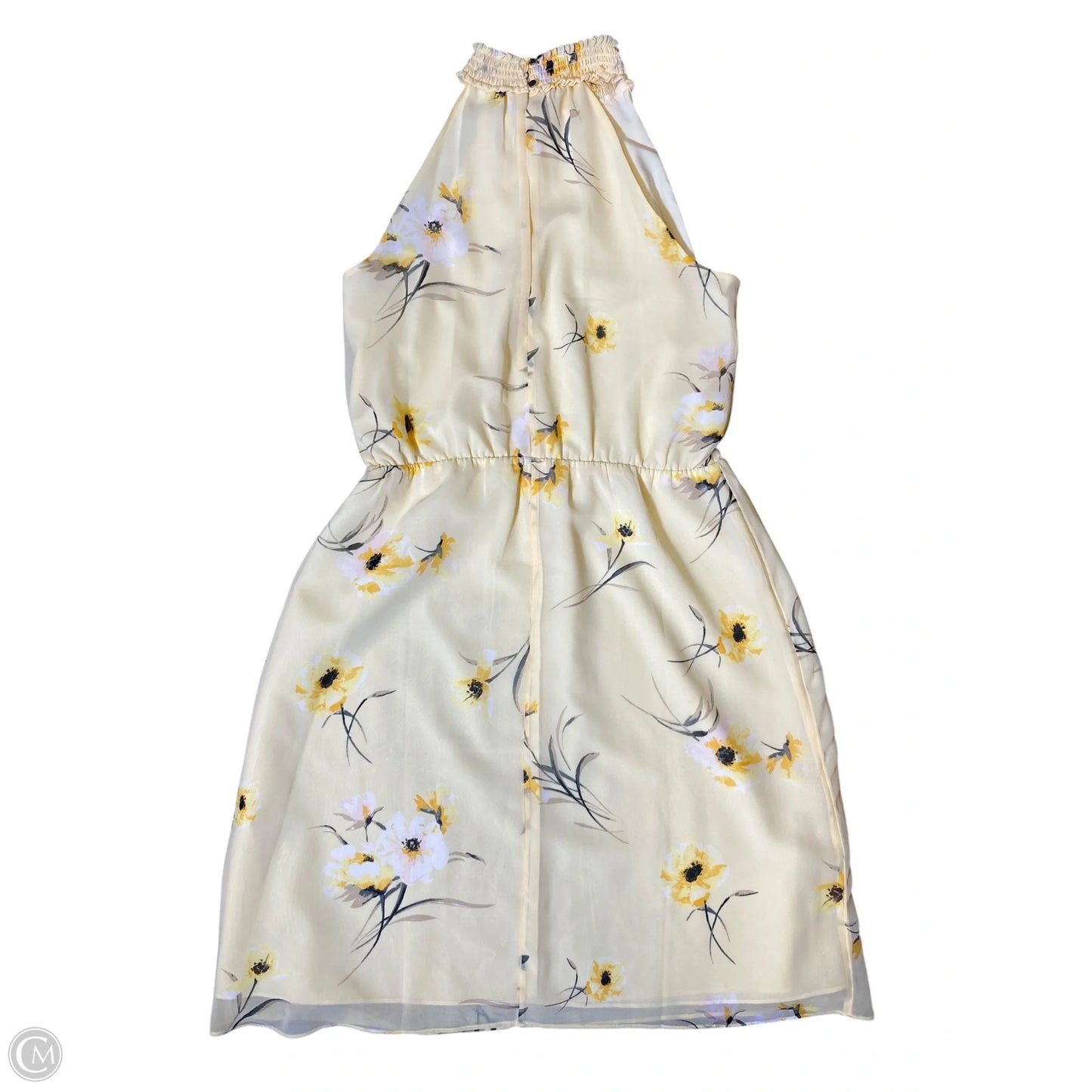 Dress Casual Midi By Clothes Mentor In Yellow, Size: M