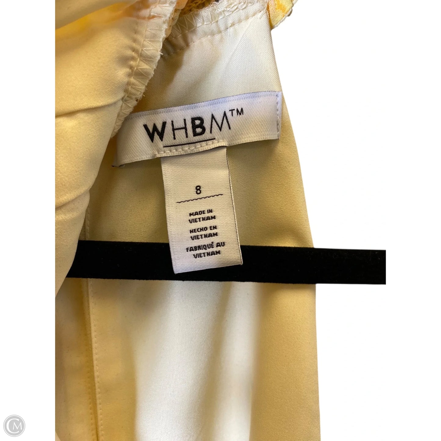 Dress Casual Midi By Clothes Mentor In Yellow, Size: M