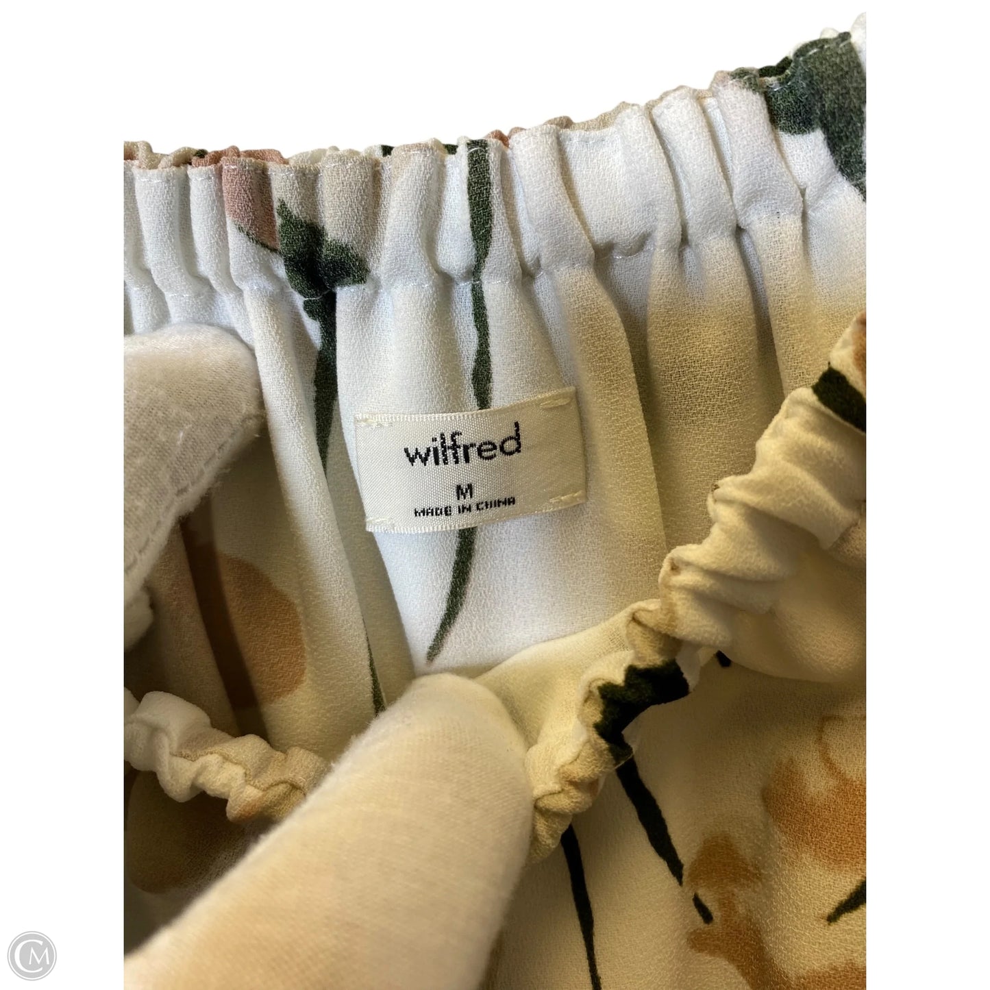 Dress Casual Short By Wilfred In Floral Print, Size: M