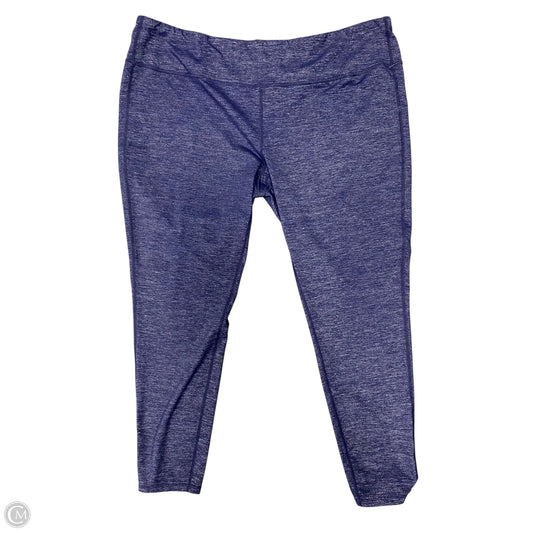 Athletic Leggings By Athleta In Navy, Size: 2x