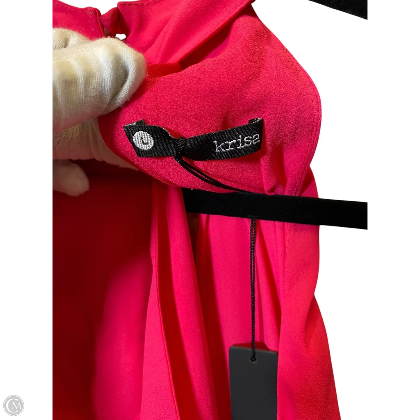 Dress Casual Short By Clothes Mentor In Pink, Size: Large