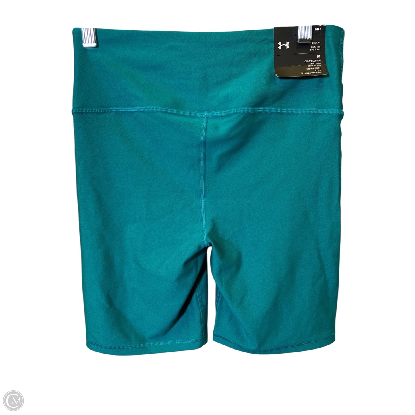 Athletic Shorts By Under Armour In Teal, Size: M