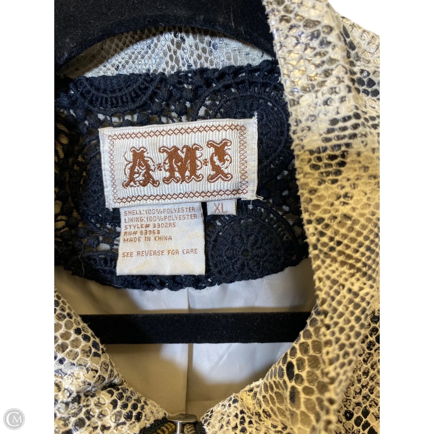 Jacket Other By Clothes Mentor In Animal Print, Size: Xl