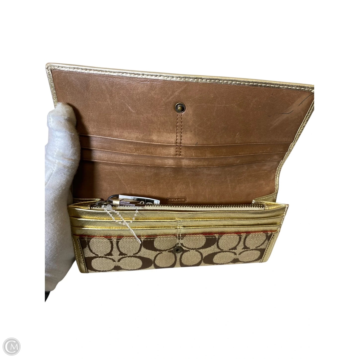 Wallet Designer By Coach, Size: Medium