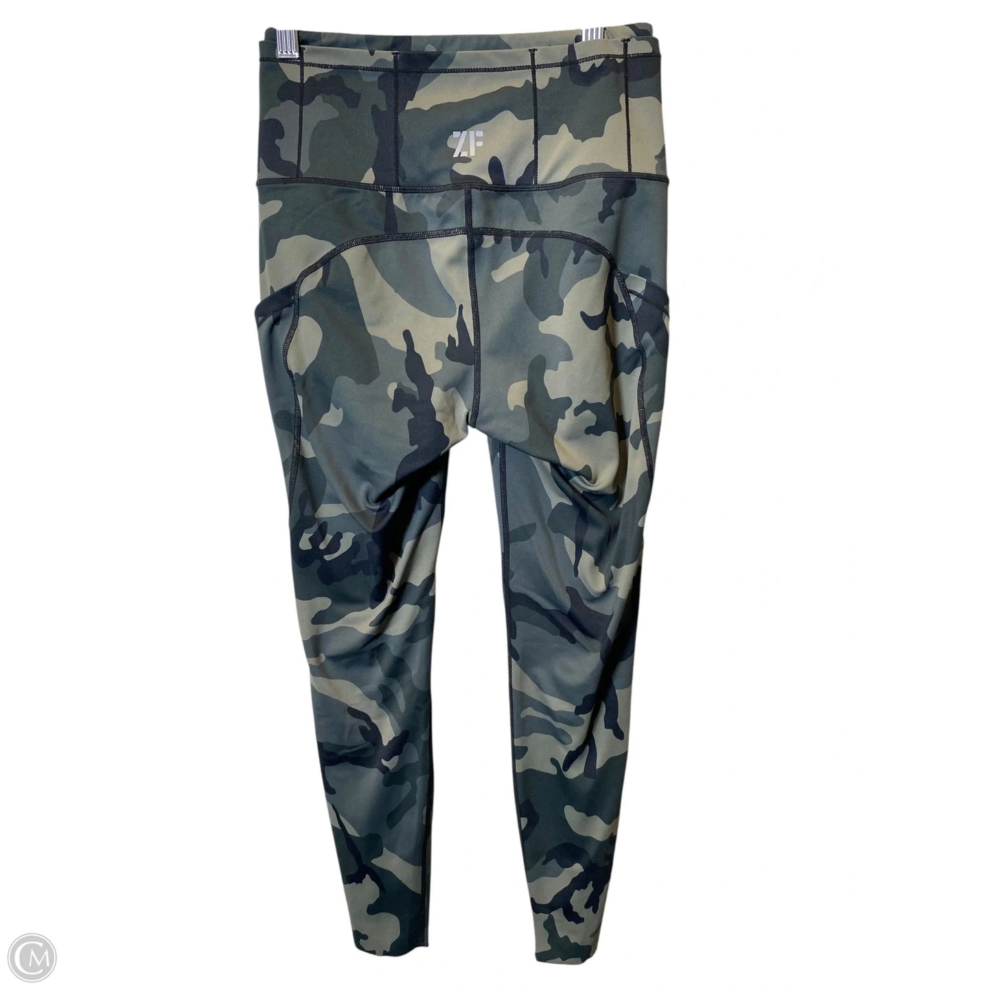 Athletic Leggings By Clothes Mentor In Green, Size: M