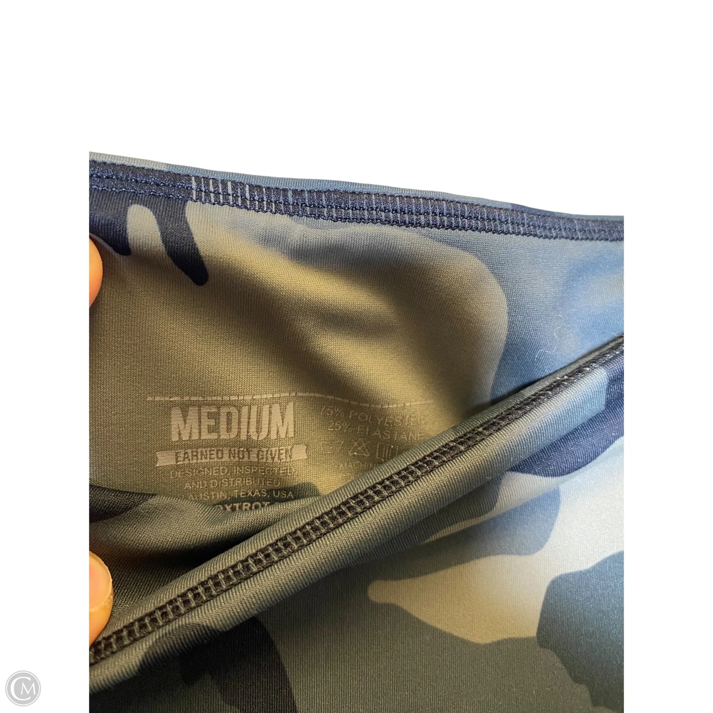 Athletic Leggings By Clothes Mentor In Green, Size: M