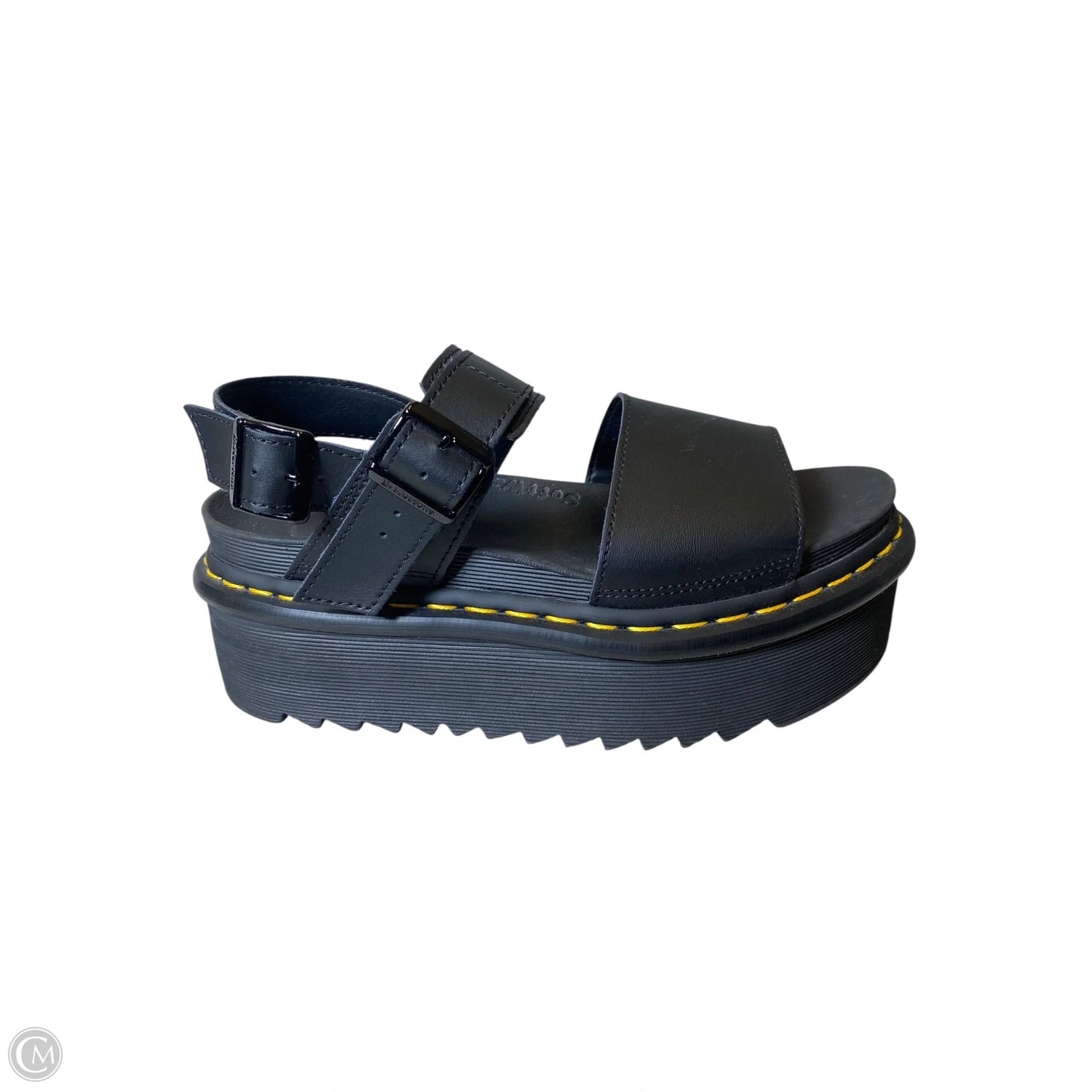 Shoes Heels Platform By Dr Martens In Black, Size: 8