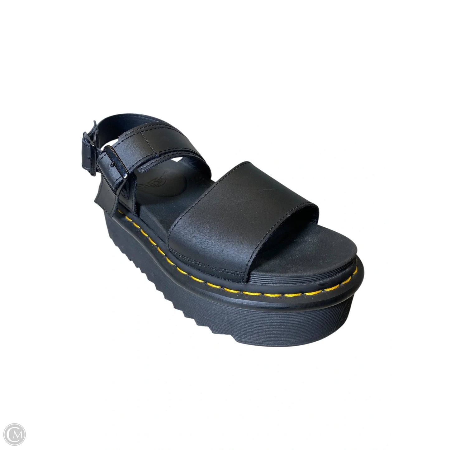 Shoes Heels Platform By Dr Martens In Black, Size: 8