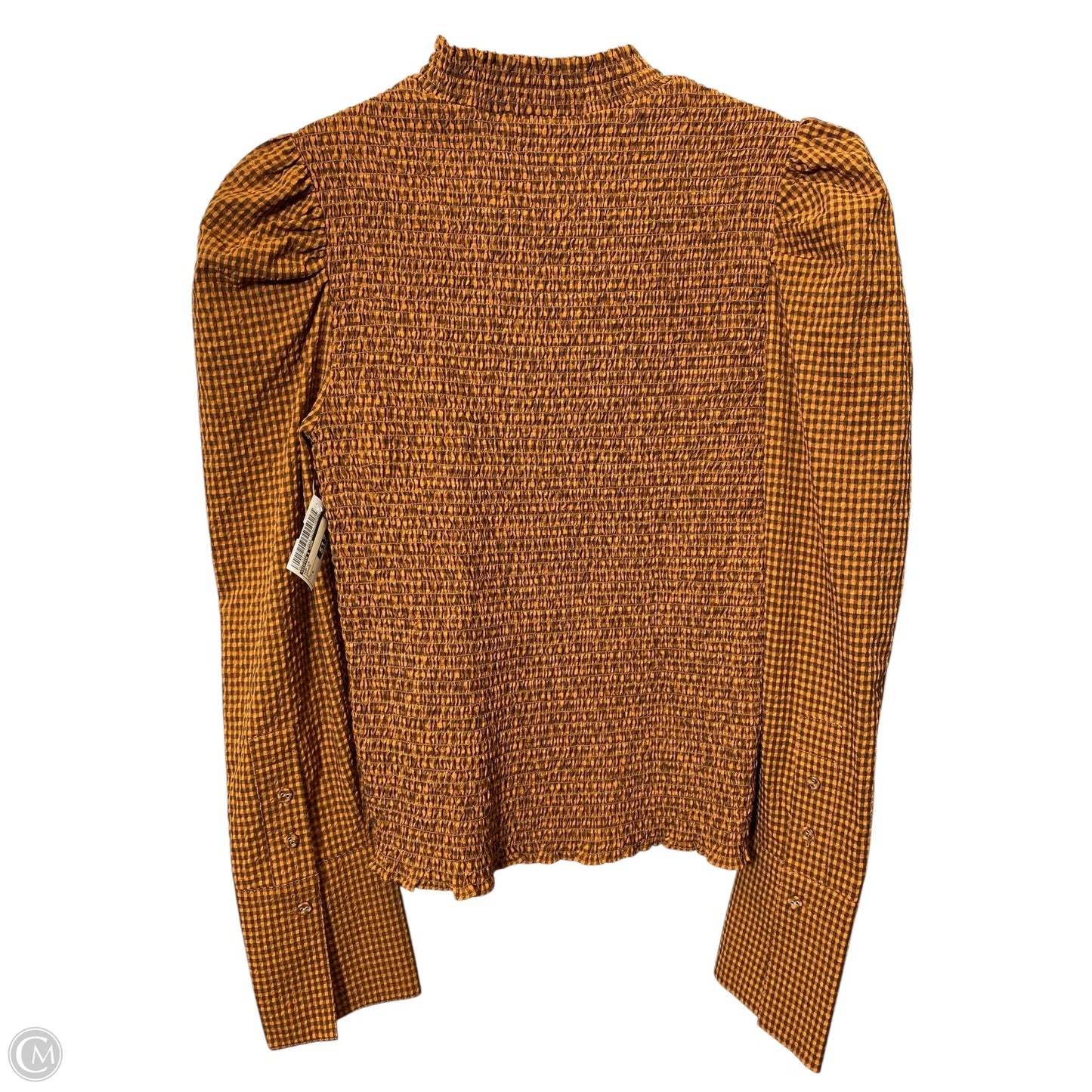 Top Long Sleeve By Scotch & Soda In Orange, Size: S