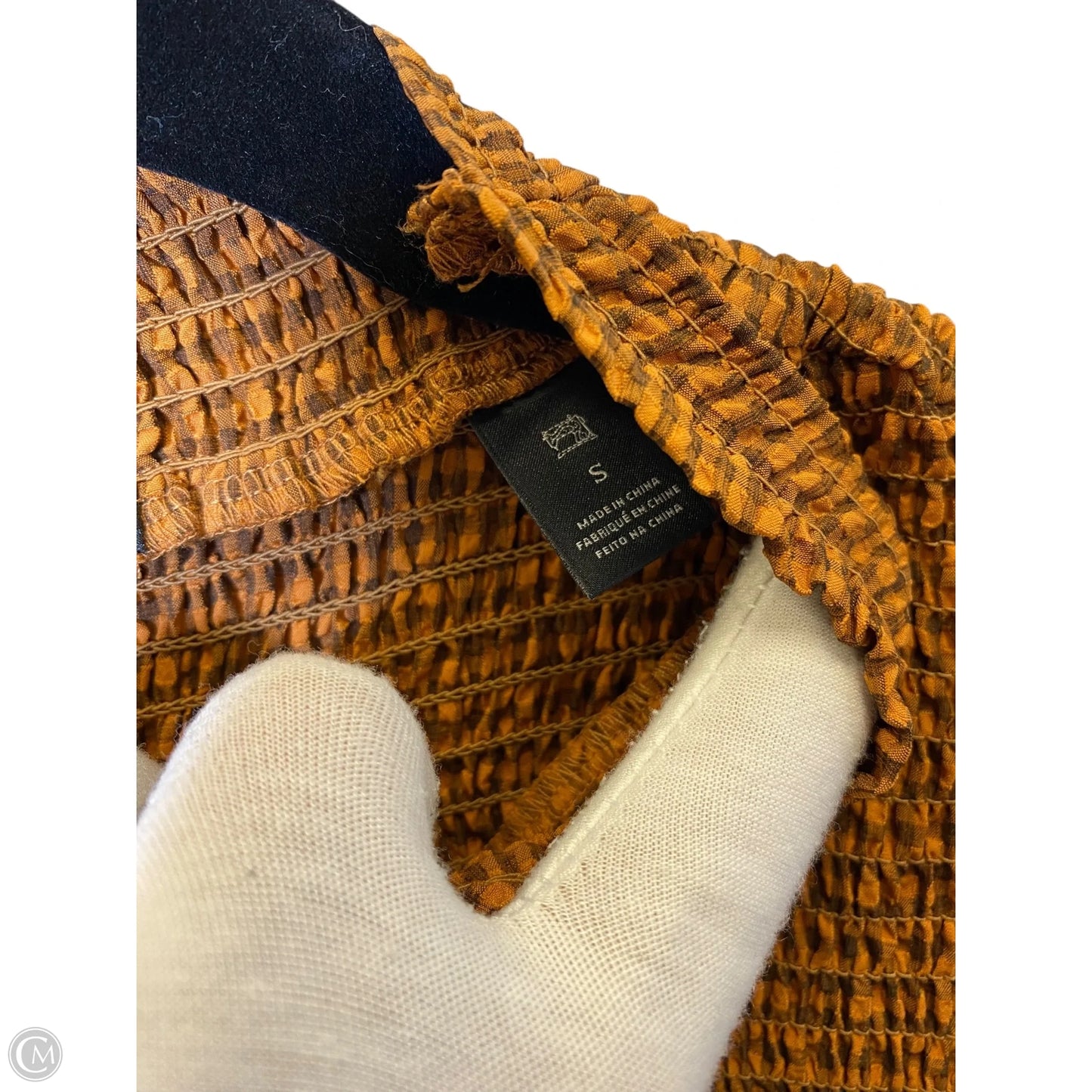 Top Long Sleeve By Scotch & Soda In Orange, Size: S