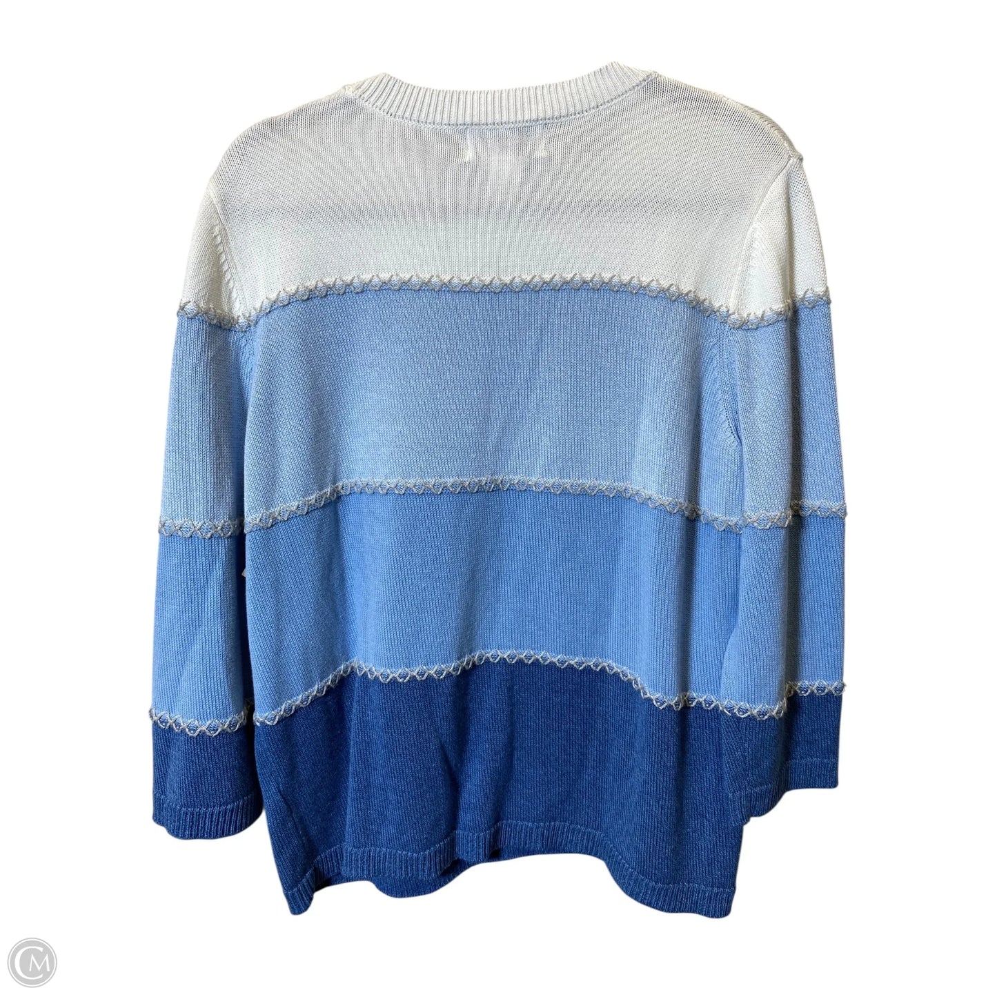 Sweater By Alfred Dunner In Multi-colored, Size: L