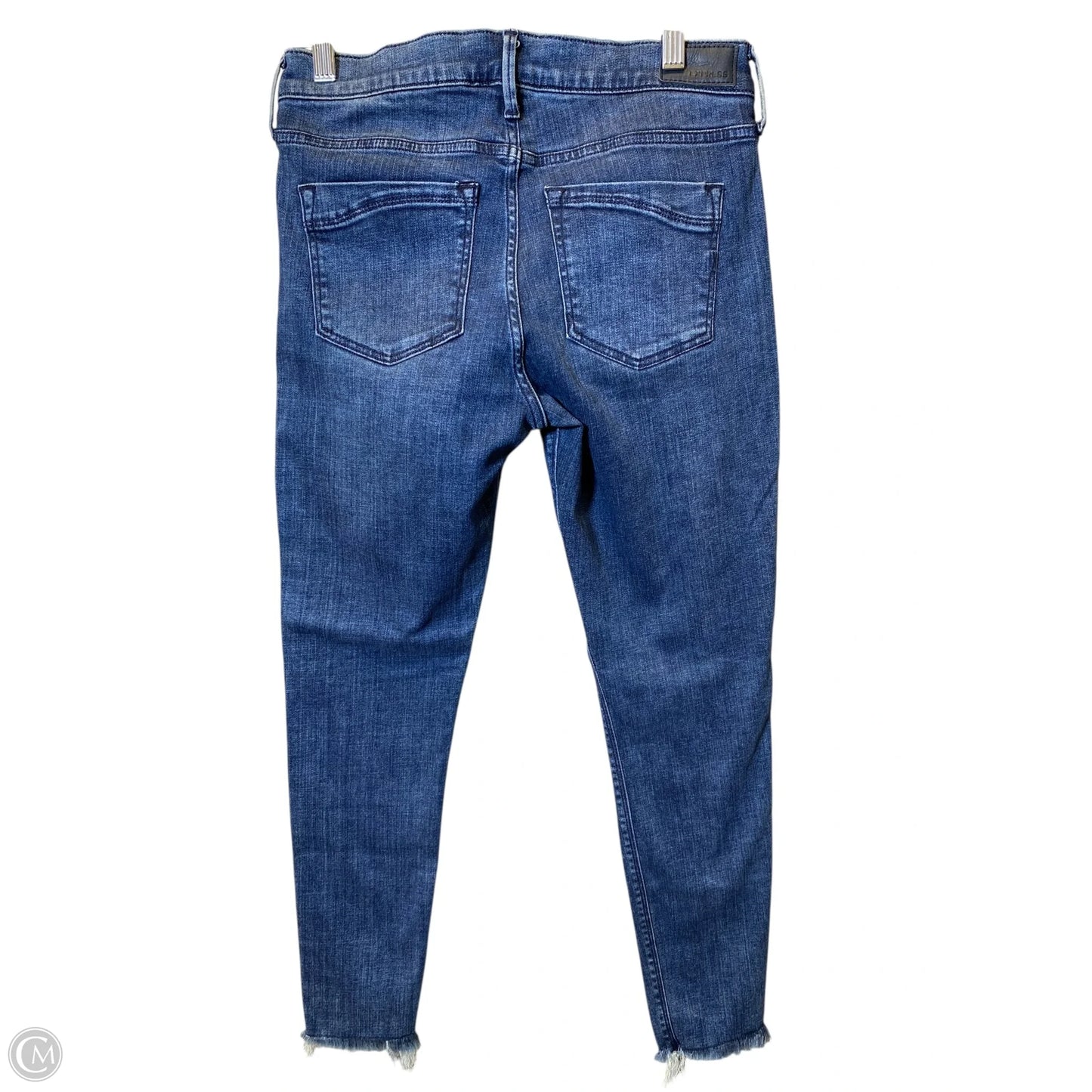 Jeans Skinny By Express In Blue Denim, Size: 8