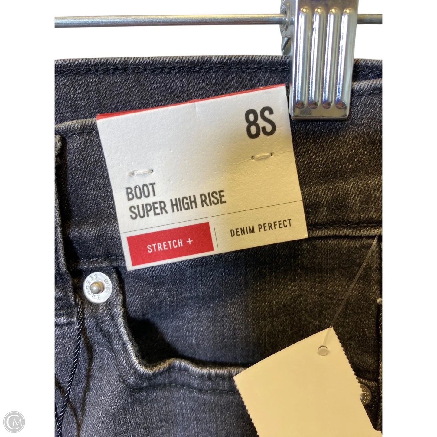 Jeans Flared By Express In Grey, Size: 8