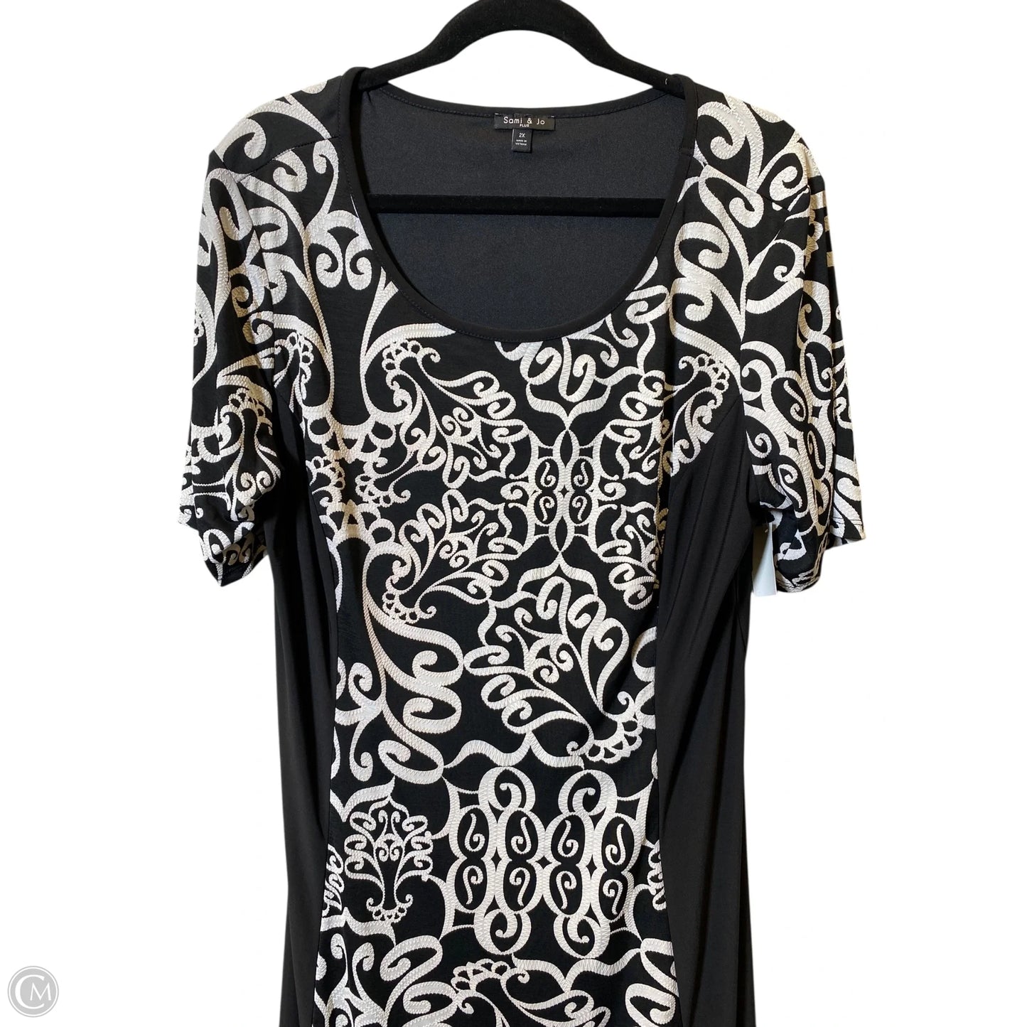Dress Casual Midi By Sami & Jo In Animal Print, Size: 2x
