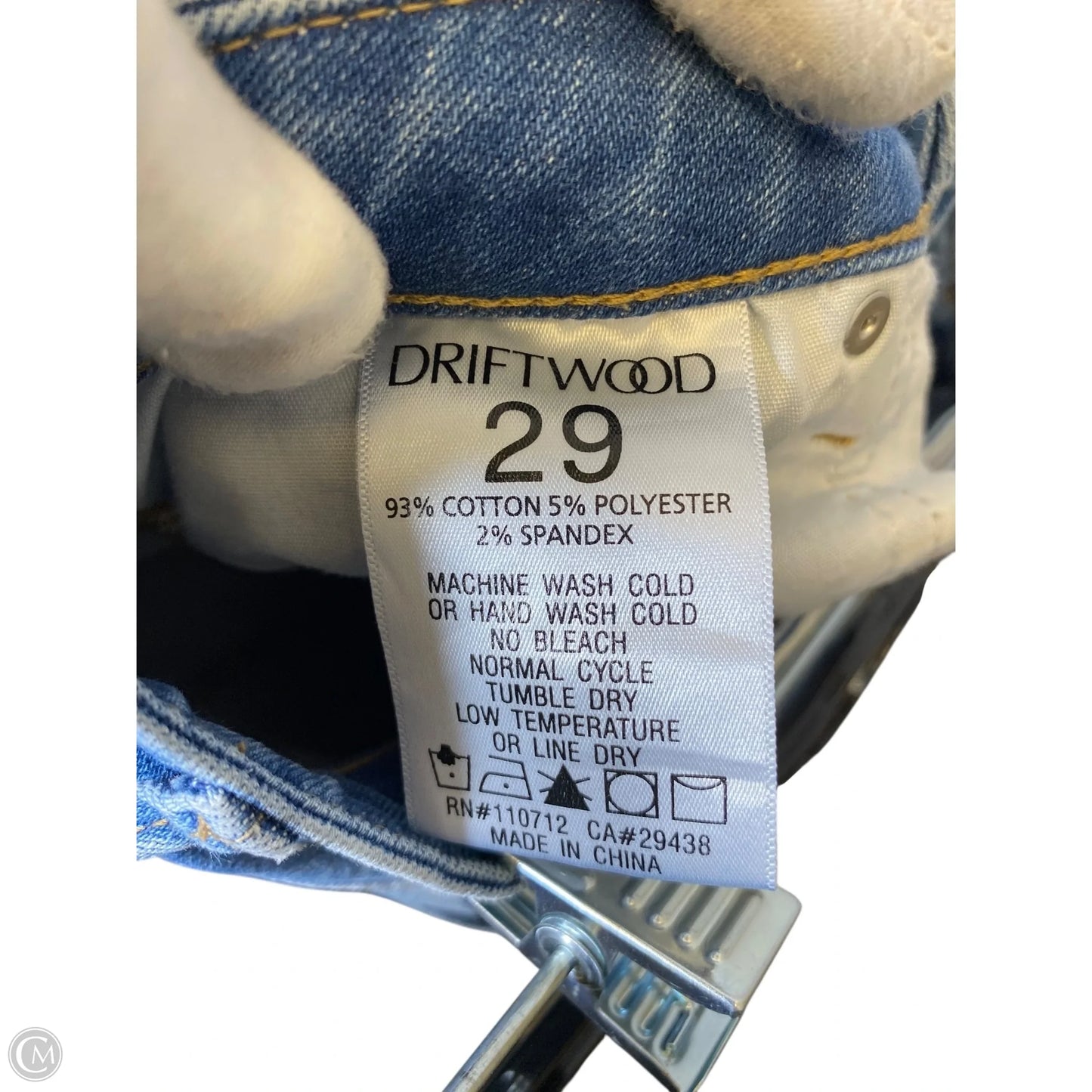 Jeans Straight By Driftwood In Multi-colored, Size: 8