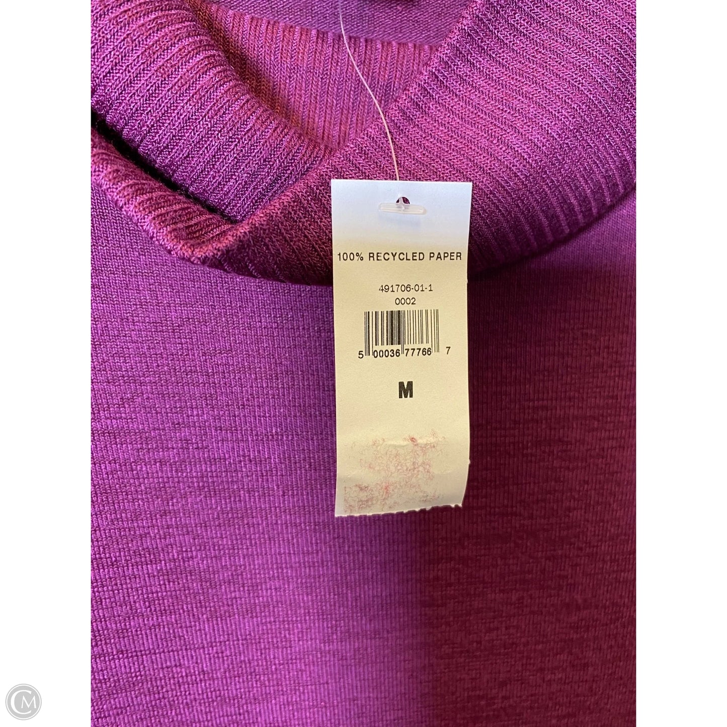 Sweater By Banana Republic In Maroon, Size: M