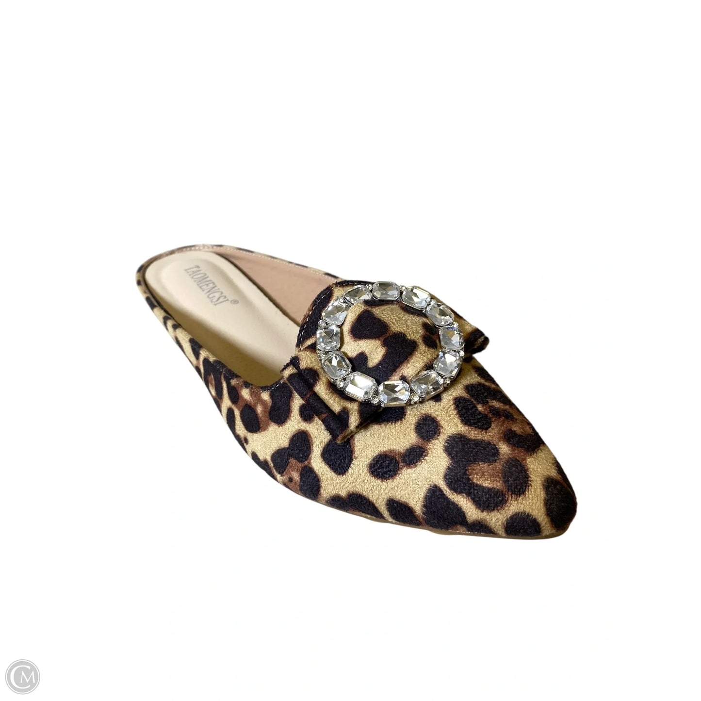 Shoes Flats By Clothes Mentor In Animal Print, Size: 8