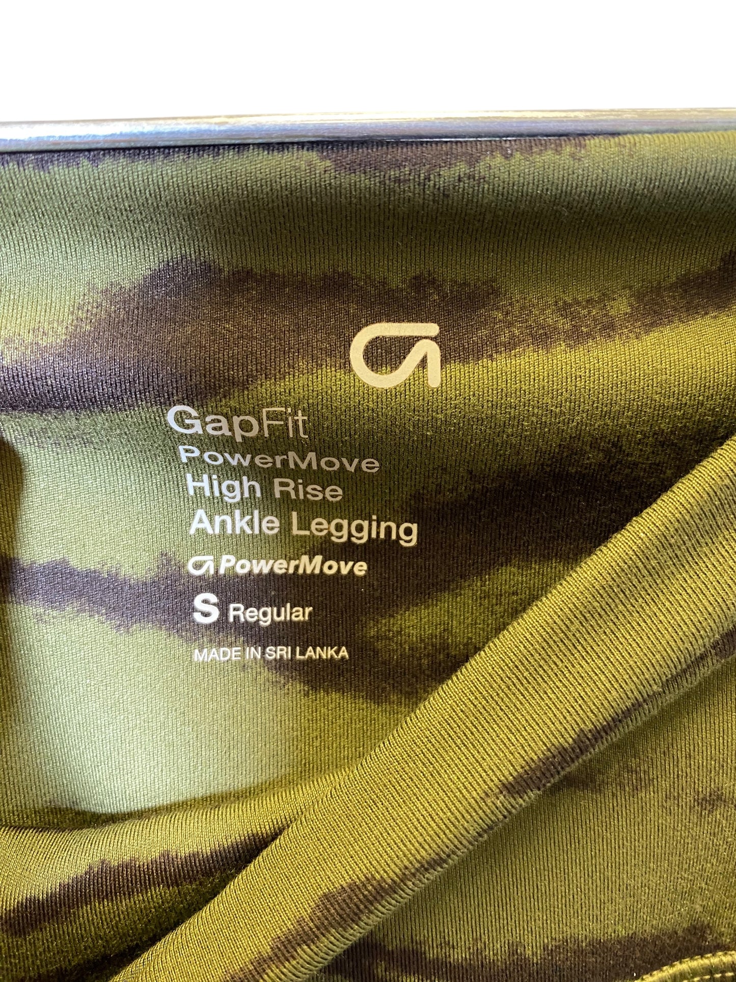 Athletic Leggings By Gapfit In Animal Print, Size: S