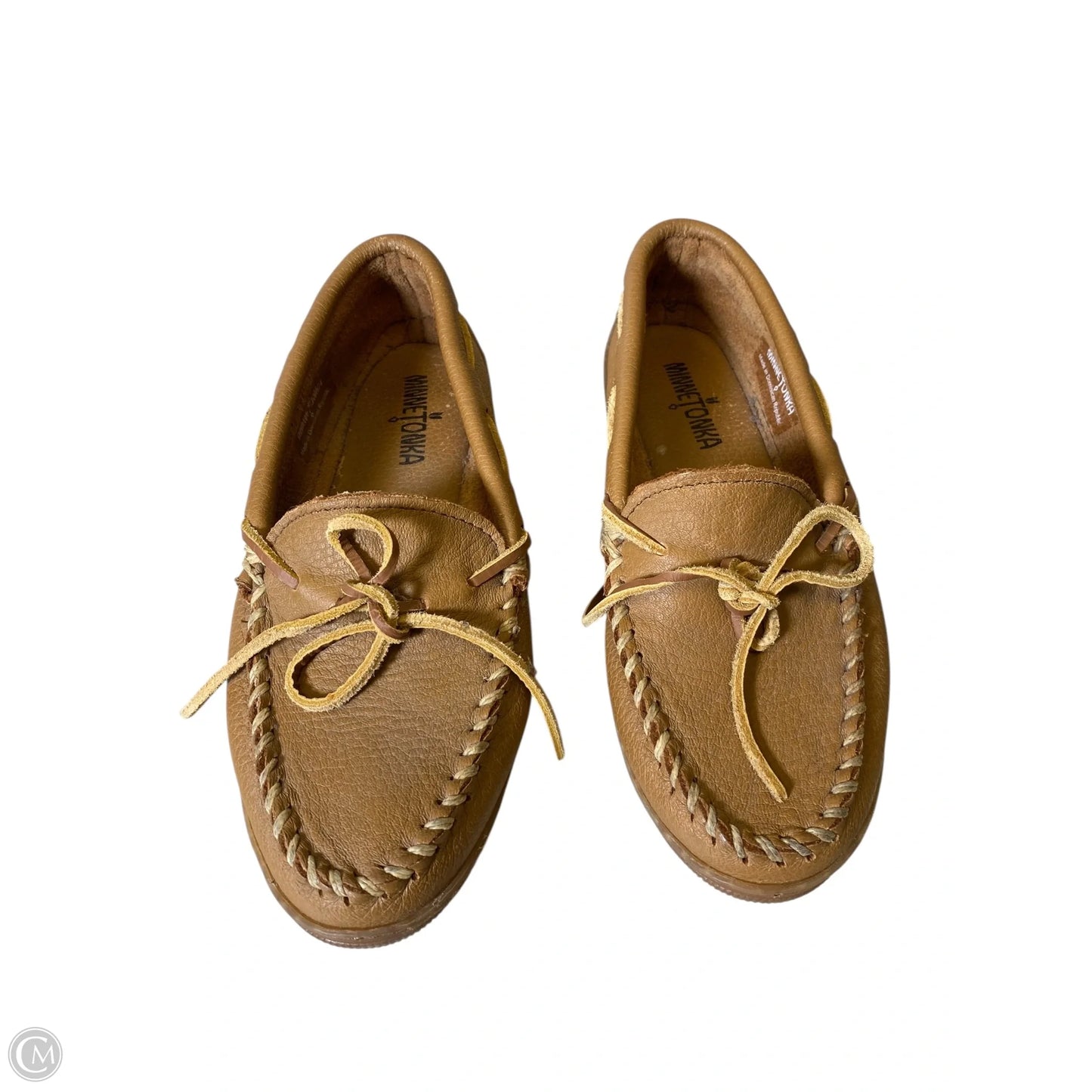 Shoes Flats By Minnetonka In Brown, Size: 8.5