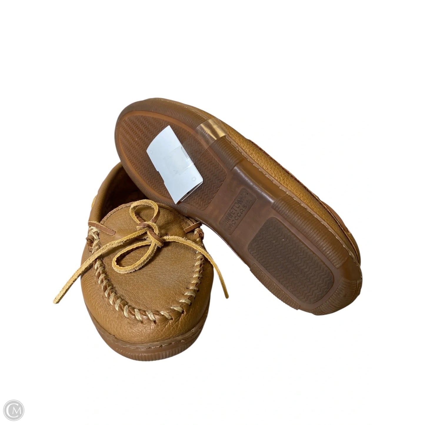Shoes Flats By Minnetonka In Brown, Size: 8.5